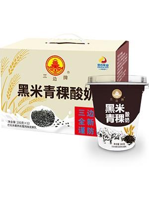 三边牌黑米青稞酸奶