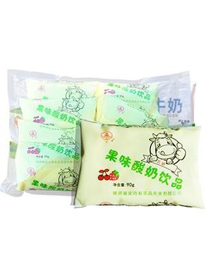 三边果味酸奶饮品
